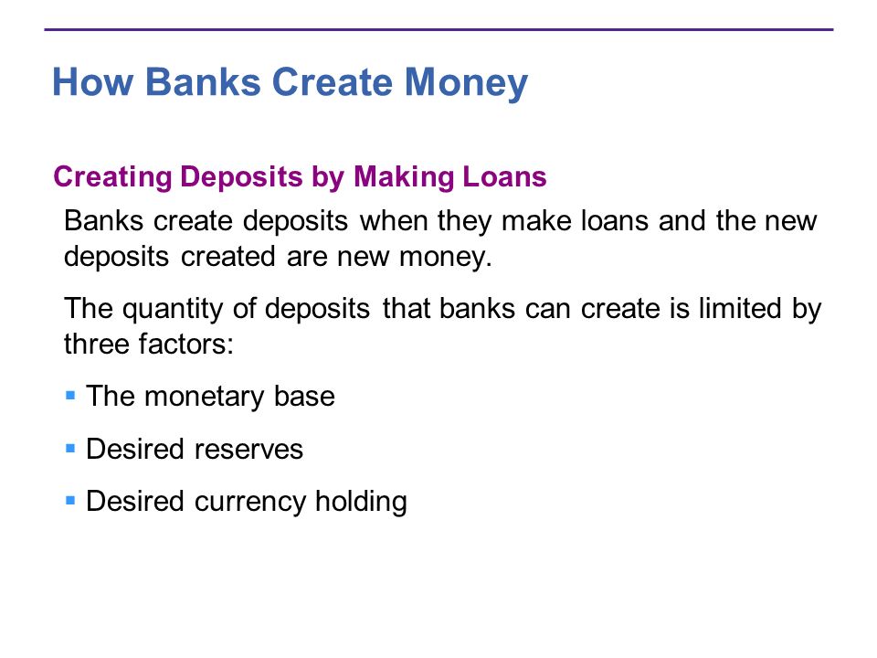 how banks create money by making loans how banks create money by making loans
